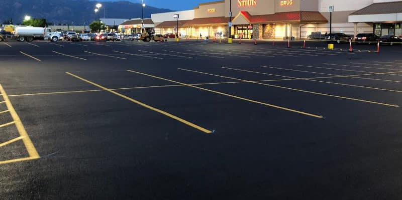 Parking Lot Striping | Morgan Pavement