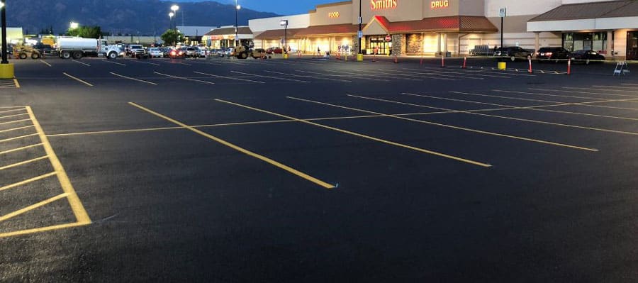 Parking Lot Striping | Morgan Pavement