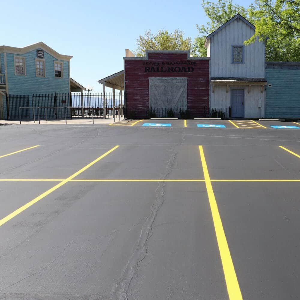 Asphalt Painting and Striping Company | Morgan Pavement