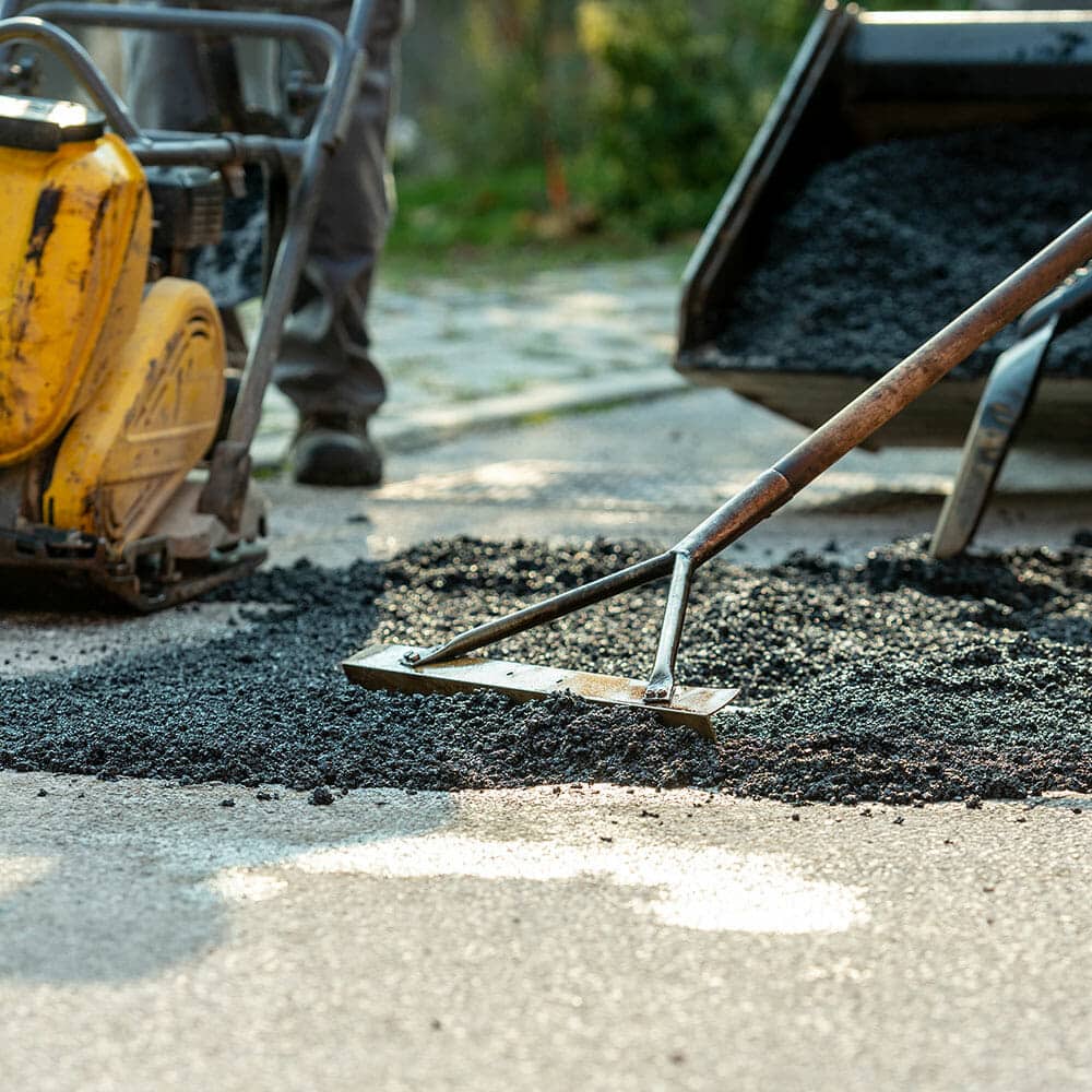 fixing crumbing asphalt | asphalt repairs - Morgan Pavement